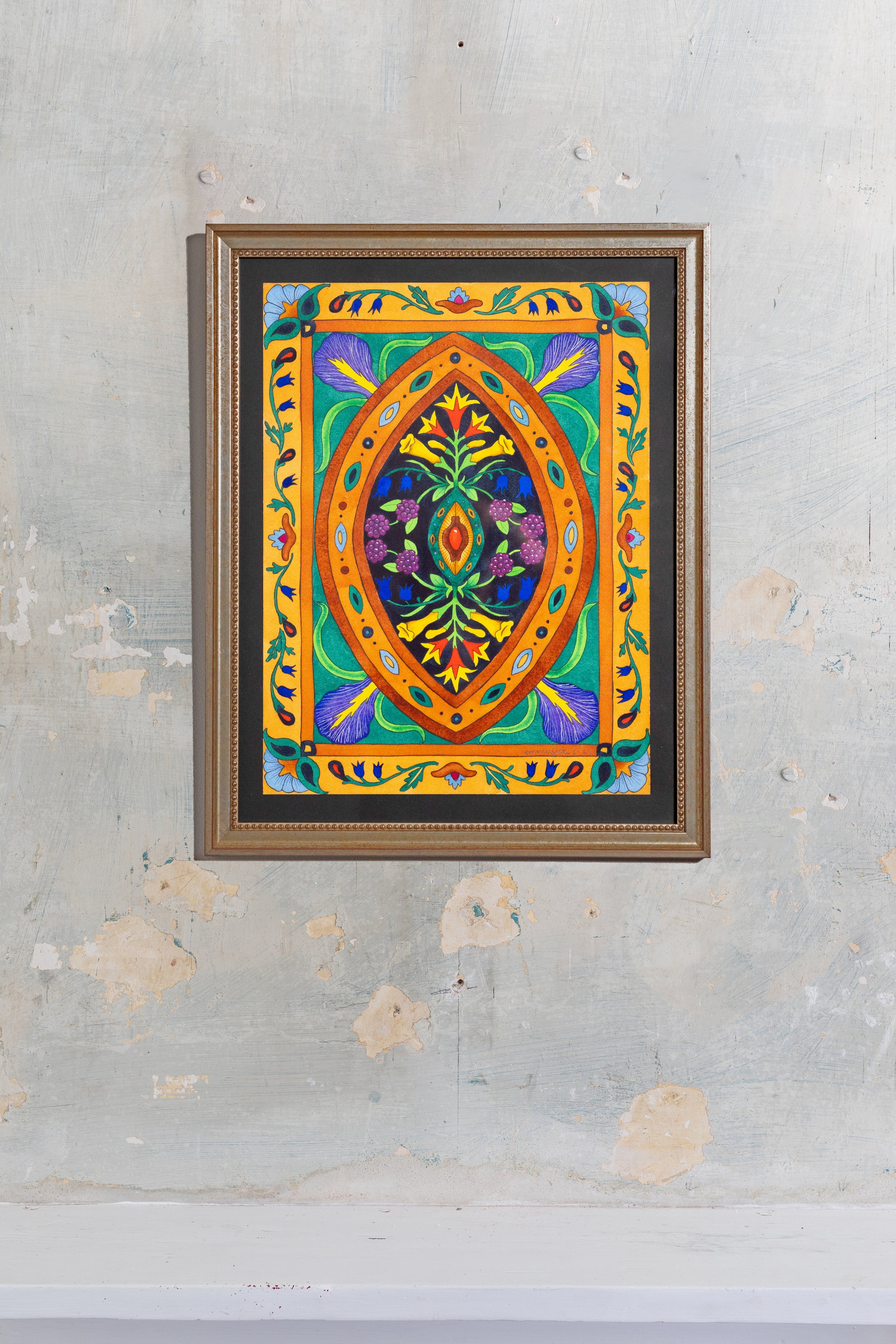 Holy of Holies : Louisiana Plant Mandorla — Emma Fick Art